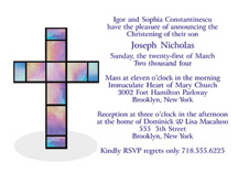 Christening Invitations & Announcements