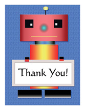 Thank You Card for Kids